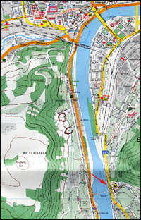 Mapa Usti n.L.
