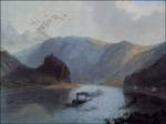 Franz Kaliwoda, Hrad Strekov 1855